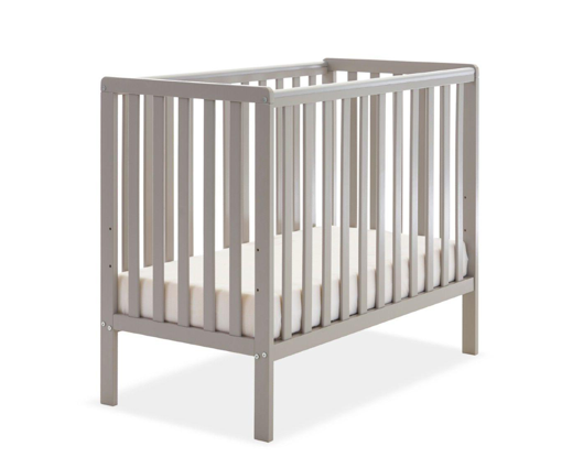 Space Saver Cot-Warm Grey