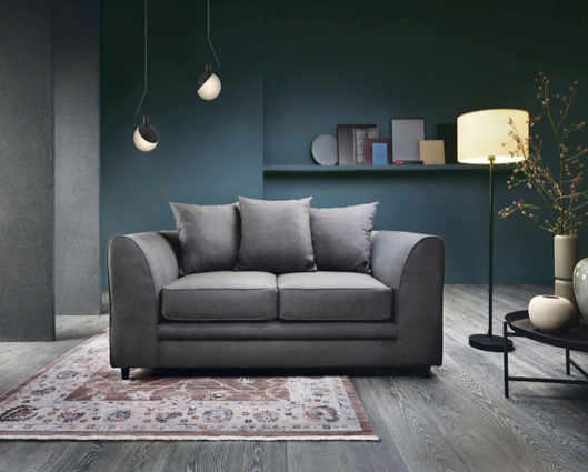 Darcy 2 Seater Sofa - Dark Grey