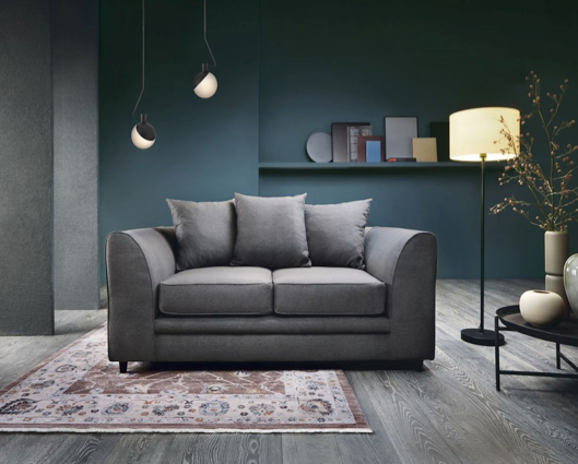 Daisy 2 Seater Sofa - Dark Grey