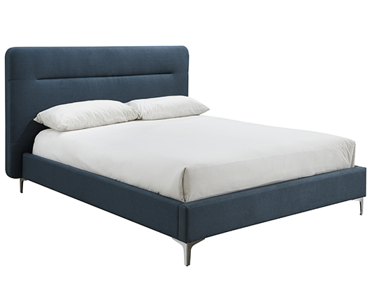 Finn Double Bed - Steel Blue