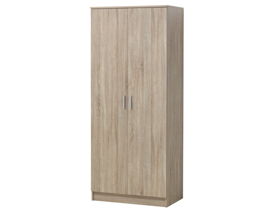Original 2 Door Wardrobe-Oak