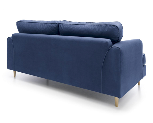 Harper 3 Seater Sofa - Oxford Blue