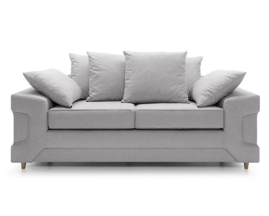 Poppy 3 Seater Sofa - Light Grey