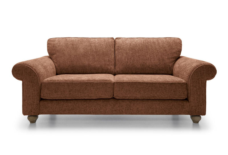 Ingrid 3 Seater Sofa - Burnt Orange