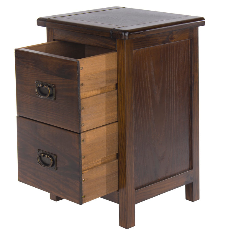 Ballard 2 Drawer Petite Bedside Cabinet