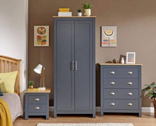 Lancaster 3 Piece Set-Blue