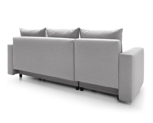 Oslo Left Hand Facing Corner Sofa - Light Grey