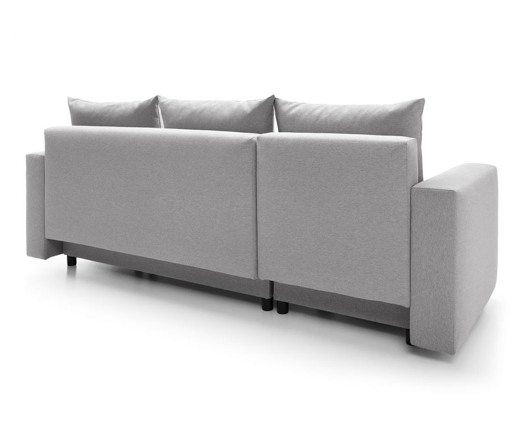 Otto Left Hand Facing Corner Sofa - Light Grey