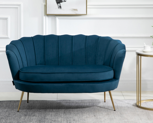 Ariel 2 Seater Sofa - Blue