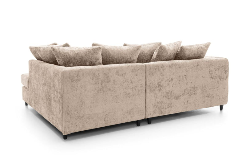 Harriet Right Hand Facing Corner Sofa - Cream