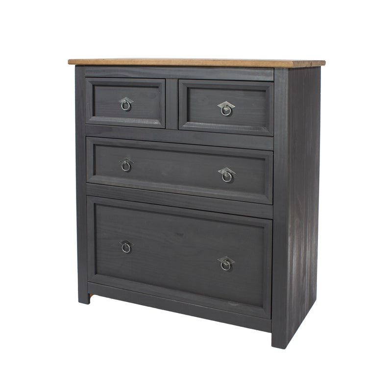 Corona Carbon 2+2 Drawer Chest