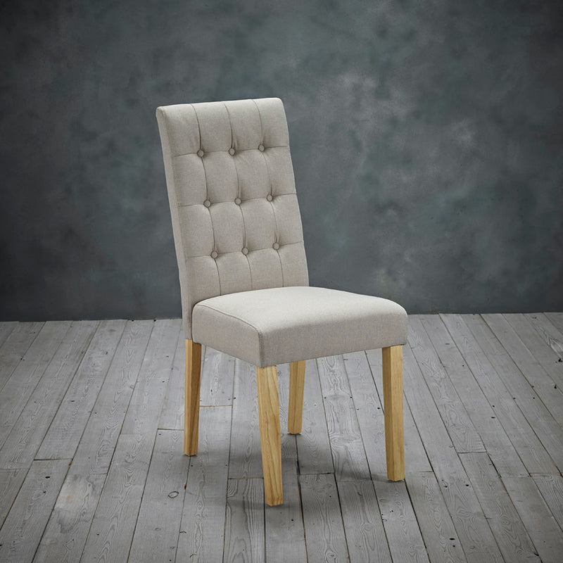 Roel Chair Beige (Pack of 2)