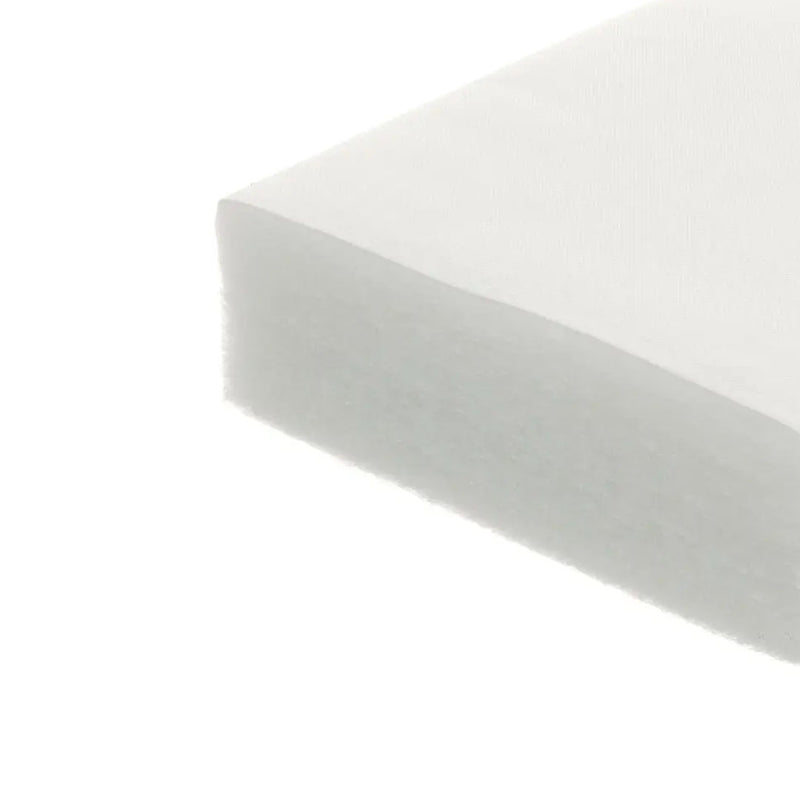 Space Saver Cot & Fibre Mattress-White