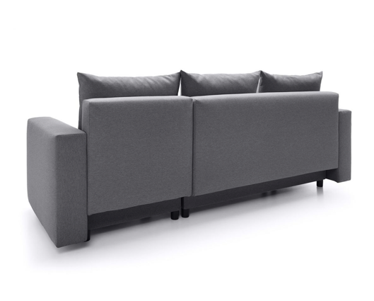 Oslo Right Hand Facing Corner Sofa - Dark Grey