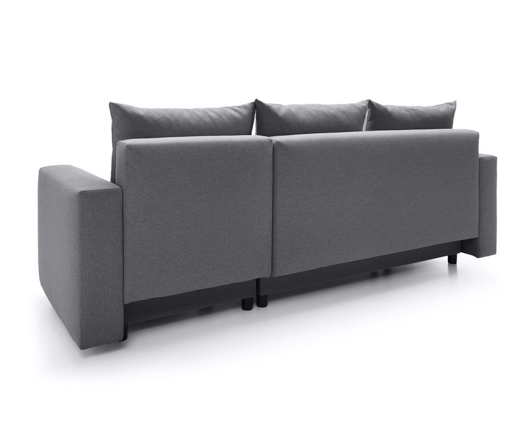 Otto Right Hand Facing Corner Sofa - Dark Grey