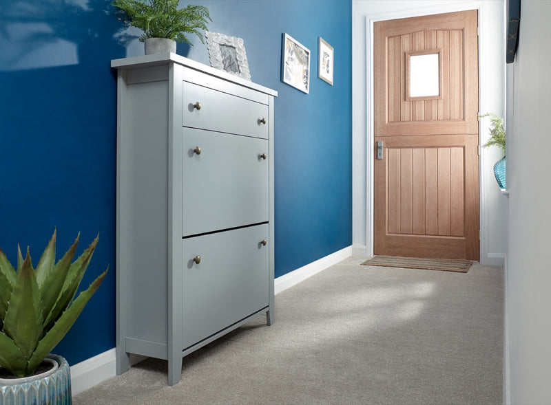 Deluxe 2 Tier Shoe Cabinet