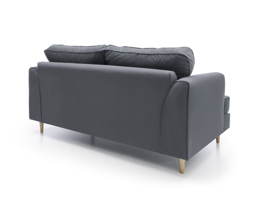 Hollie 2 Seater Sofa - Dark Grey