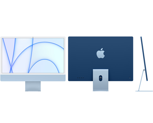 Apple iMac 4.5K 24" (2021) - M1, 256 GB SSD, Blue