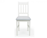 Set Of 2 Cacey Dining Chairs-White & Oak