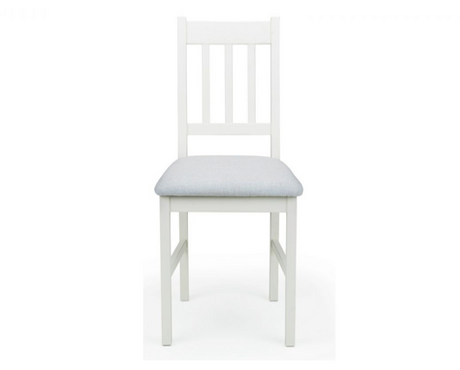 Set Of 2 Cacey Dining Chairs-White & Oak