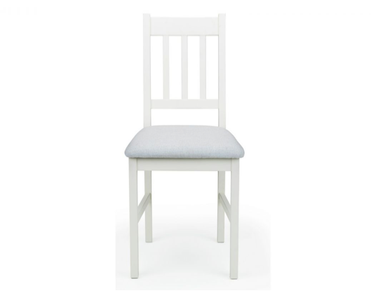Set Of 2 Cacey Dining Chairs-White & Oak