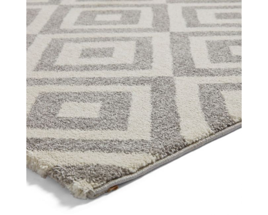 Gino Grey/White - 200cm x 290cm