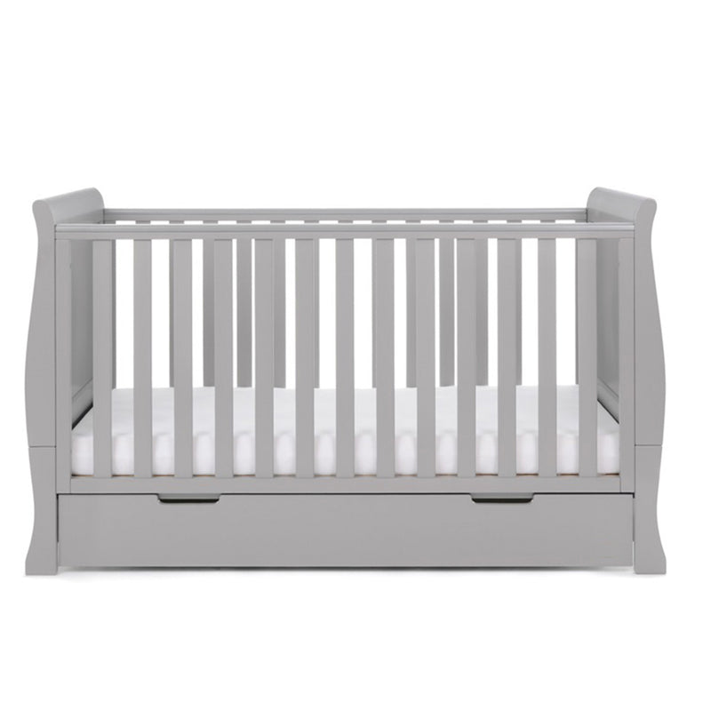 Stamford Cot Bed-Warm Grey