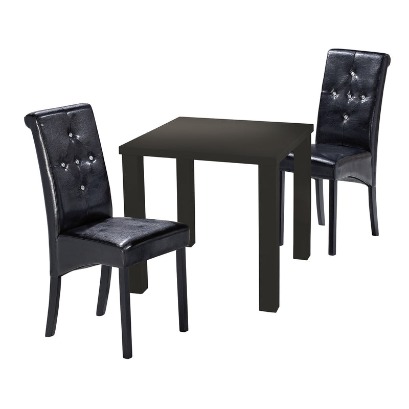 Mertle Puro Small Dining Table Black