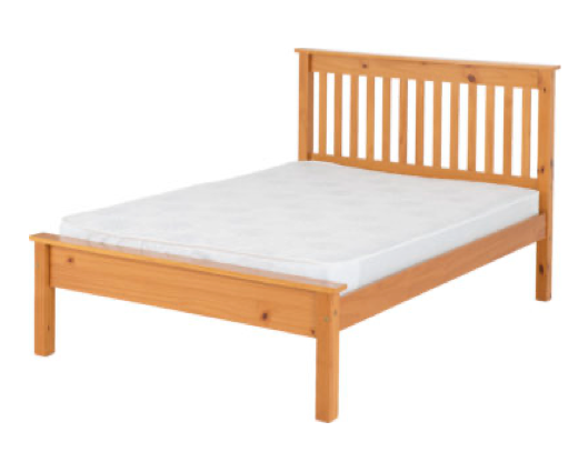 Matteo 5' Bed Low Foot End - Antique Pine
