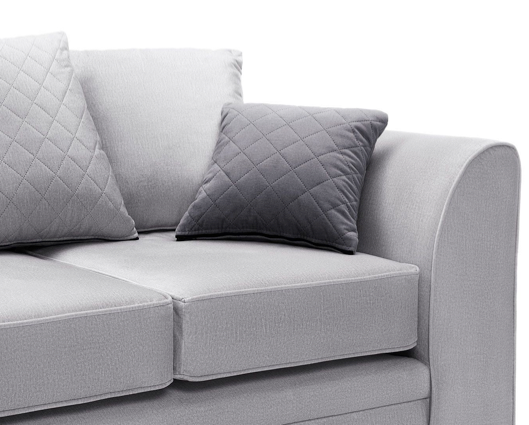 Chicago 2 Seater Sofa - Light Grey