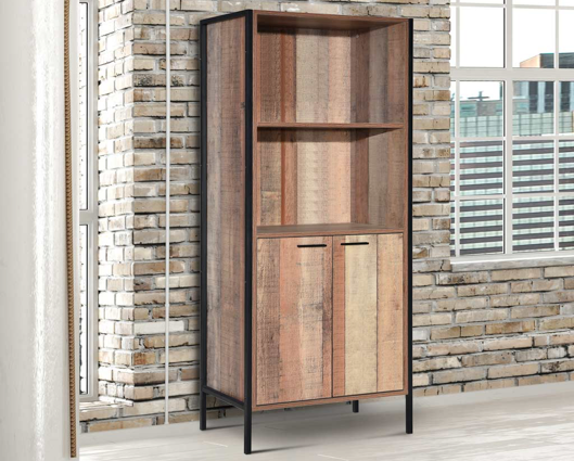 Harben Bookcase-Display Cabinet