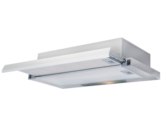 SIA TSH60SS 60cm Telescopic Integrated Cooker Hood Extractor Fan Stainless Steel