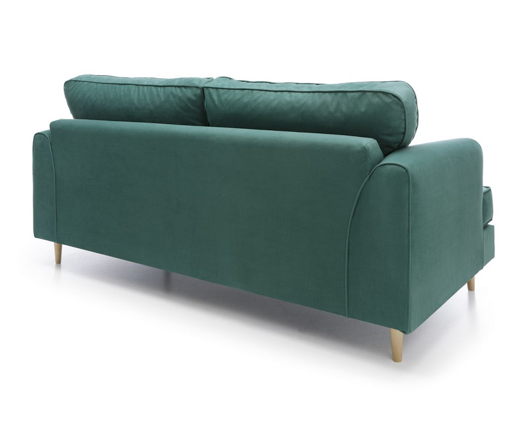 Harper 3 Seater Sofa - Forest Green