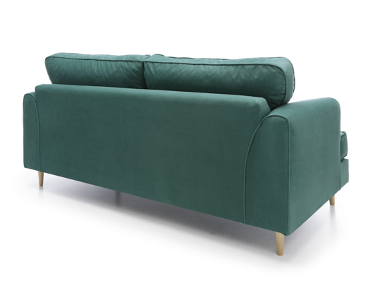 Hollie 3 Seater Sofa - Forest Green