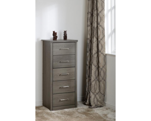 Ludlow 5 Drawer Narrow Chest