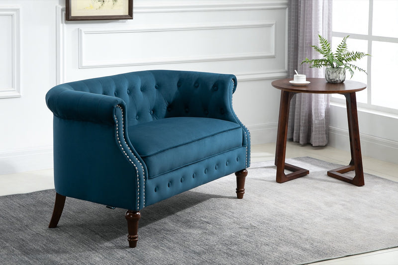 Frida 2 Seater Chair- Blue
