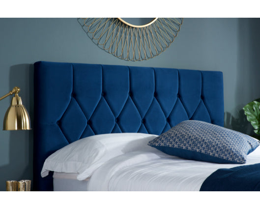 Luxton Double Bed-Blue