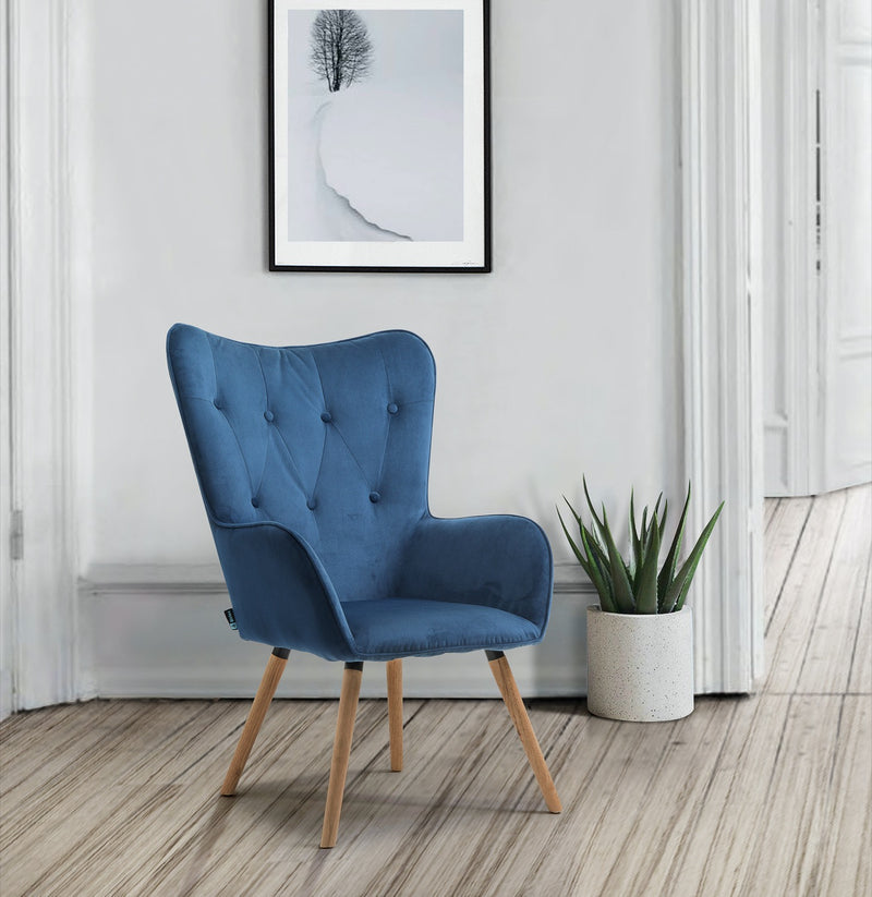 Wali Chair-Midnight Blue