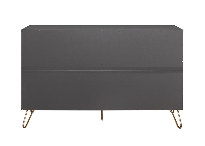 Austin 6 Drawer Chest - Charcoal