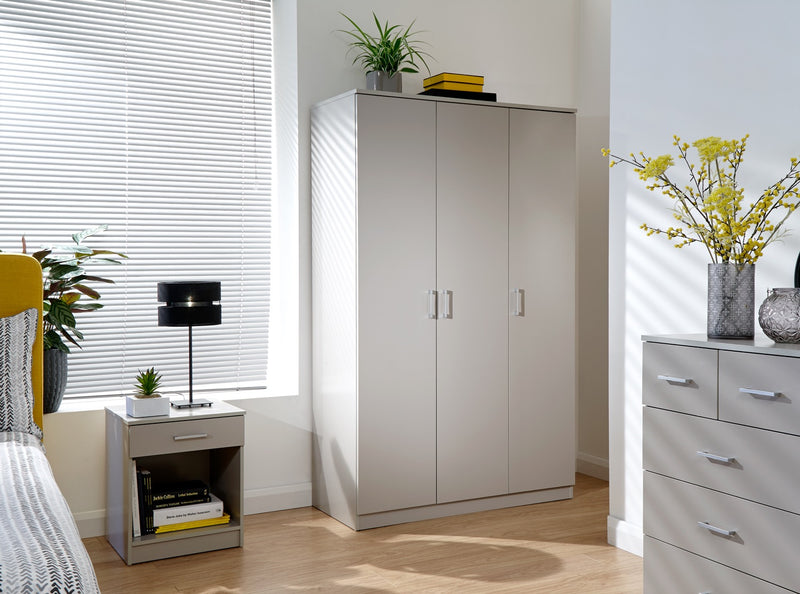 Panama 4 Piece Bedroom Set-Grey