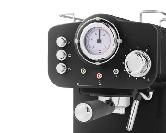 Swan SK22110BN Retro Pump Espresso Coffee Machine Black