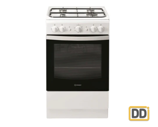 Indesit IS5G1KMW 50cm Gas Single Cooker with Gas Hob