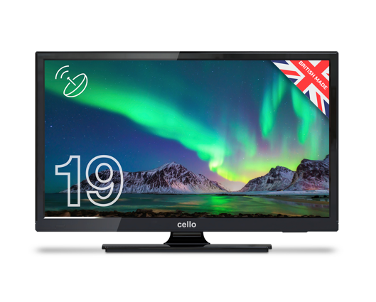 Cello 19" LED Digital TV with FreeView