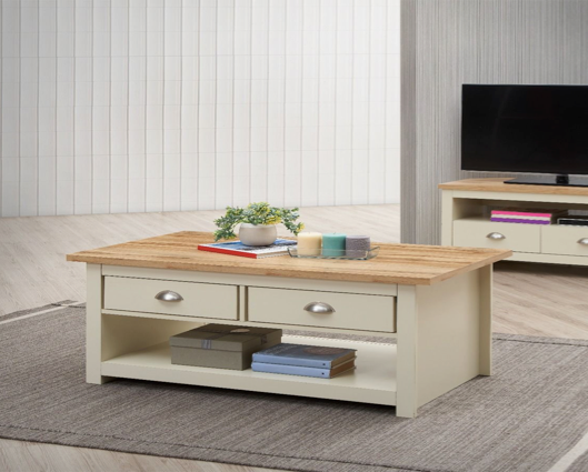 Lincoln 2 Drawer Coffee Table