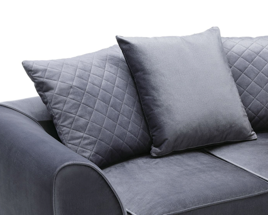 Chicago 2 Seater Sofa - Dark Grey