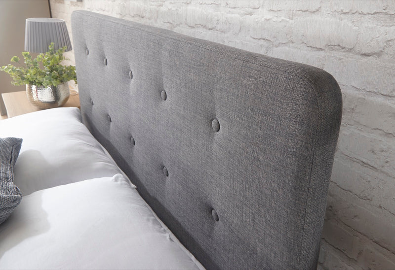Ashbrook Single Bed-Grey
