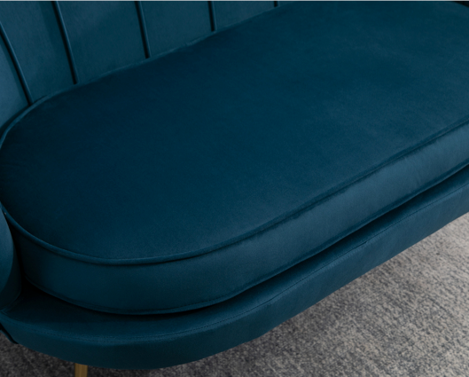 Ariel 2 Seater Sofa - Blue