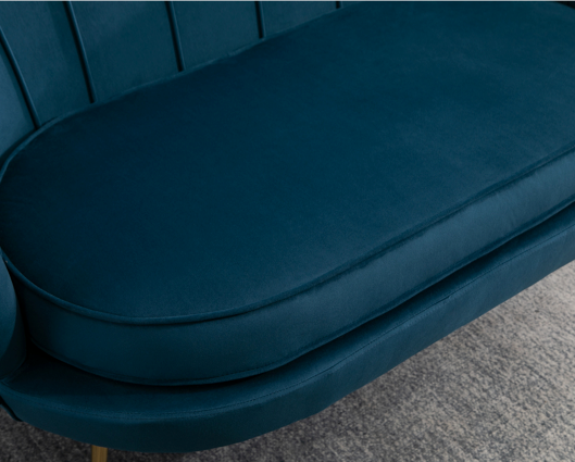 Adella 2 Seater Sofa - Blue