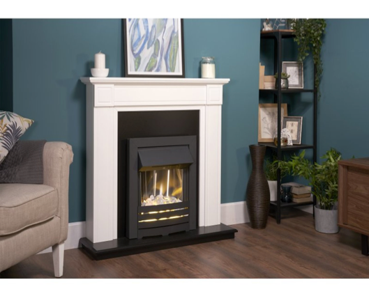 Hudson Electric Fire in Black