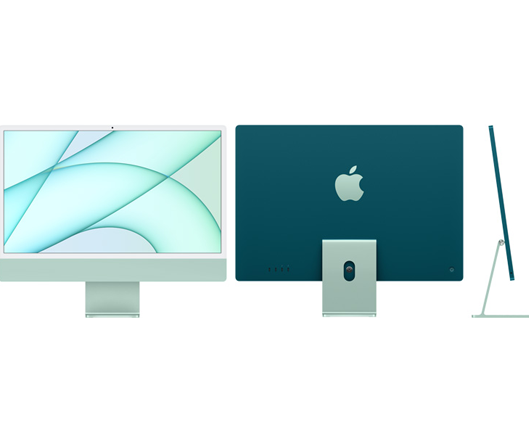 Apple iMac 4.5K 24" (2021) - M1, 256 GB SSD, Green